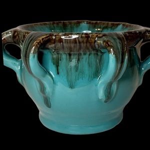 Handcrafted Pottery Teal 2.5in Handles Beautifully Crafted Glazed Finish Unique